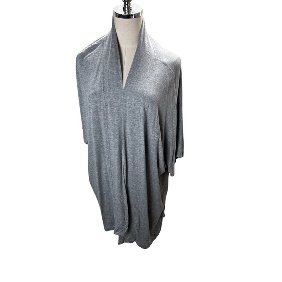 Soma Lounge Cardigan Large XL Women's Size Gray Long Sleeve COZY COMFORT - Picture 1 of 5